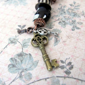 Legba necklace, unusual voodoo hoodoo vodou jewelry, papa legba image 2