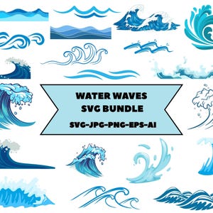 Wave svg bundle,Wave Cut Files,Ocean waves svg,Ocean Border Svg,Tidal waves svg,Nautical Svg,Sea Waves Svg,Wave Clipart,Ocean life svg
