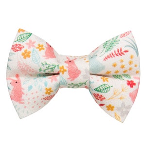 Cat Bow Tie - "The Hip Hip Hop" - Bunny Print