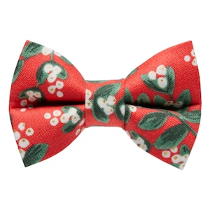 Papillon Cat - "The Oh, What Fun" - Rifle Paper Co Holiday Fabric