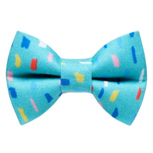 Cat Bow Tie - "The Mover + Shaker" - Confetti Print