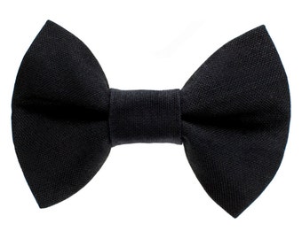 Cat Bow Tie - "The Back to Business" -  Black