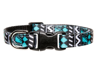 Collar de gato - "El sabático" - Impresión geométrica