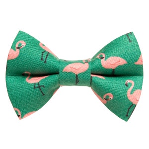 Cat Bow Tie - "The Next Stop, Miami'" -  Flamingo - LIMITED EDITION