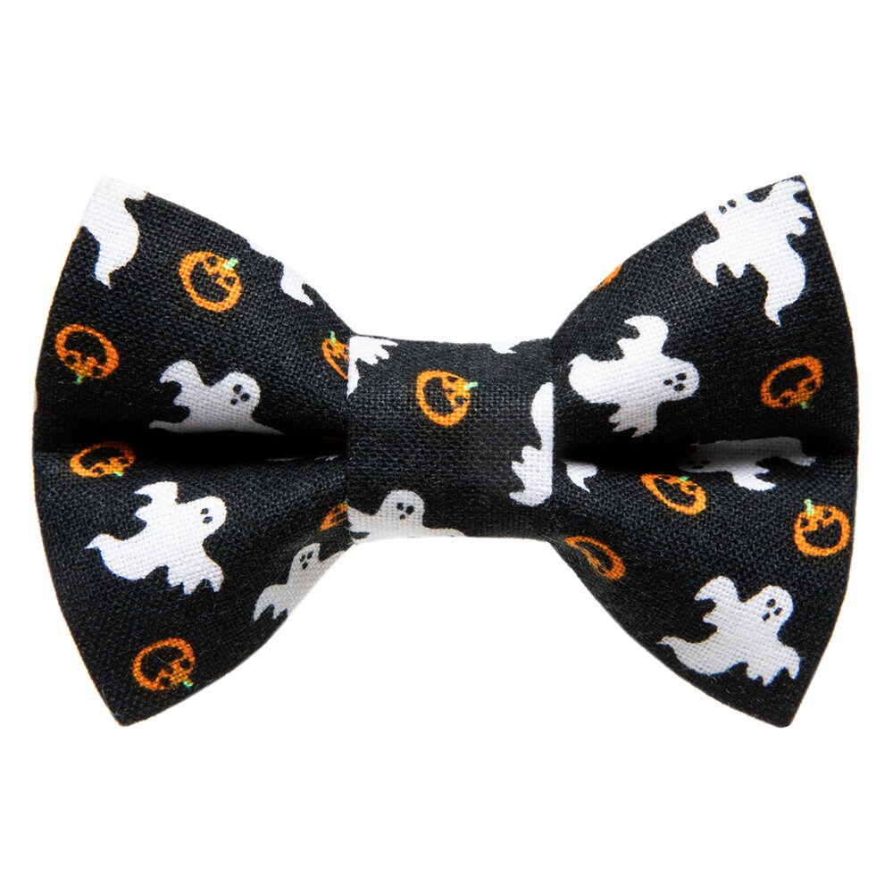 Cat Bow Tie - "The Supernatural " Limited Halloween Ghosts + Pumpkins