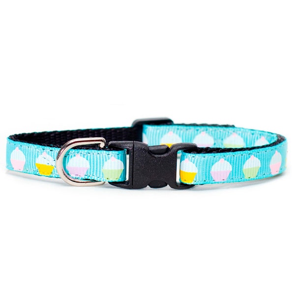 Cat Collar - "The Icing" - Cupcake Print
