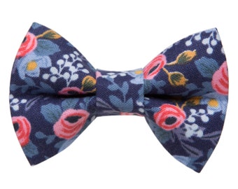 Cat Bow Tie - "The Wonderland" - Rifle Paper Co Fabric Floral
