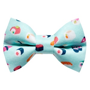 Cat Bow Tie - "The Roll Call" - Sushi Print