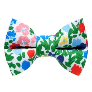 Cat Bow Tie - "The Fancy Plants" - Floral Print