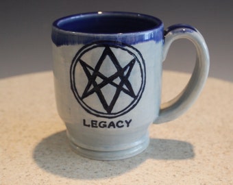 Handmade Coffee or Tea Cup 10 ounces Men of Letters Supernatural Inspired