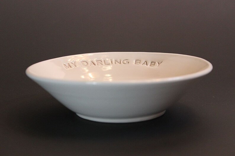 Ceramic Keepsake Baby Dish My Darling Baby in Etsy