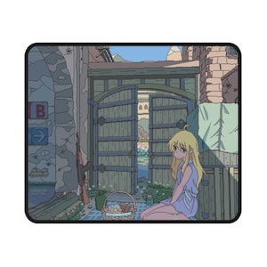 CSGO Dust2 Girl Pixel Art Premium Kleines Gaming Mousepad