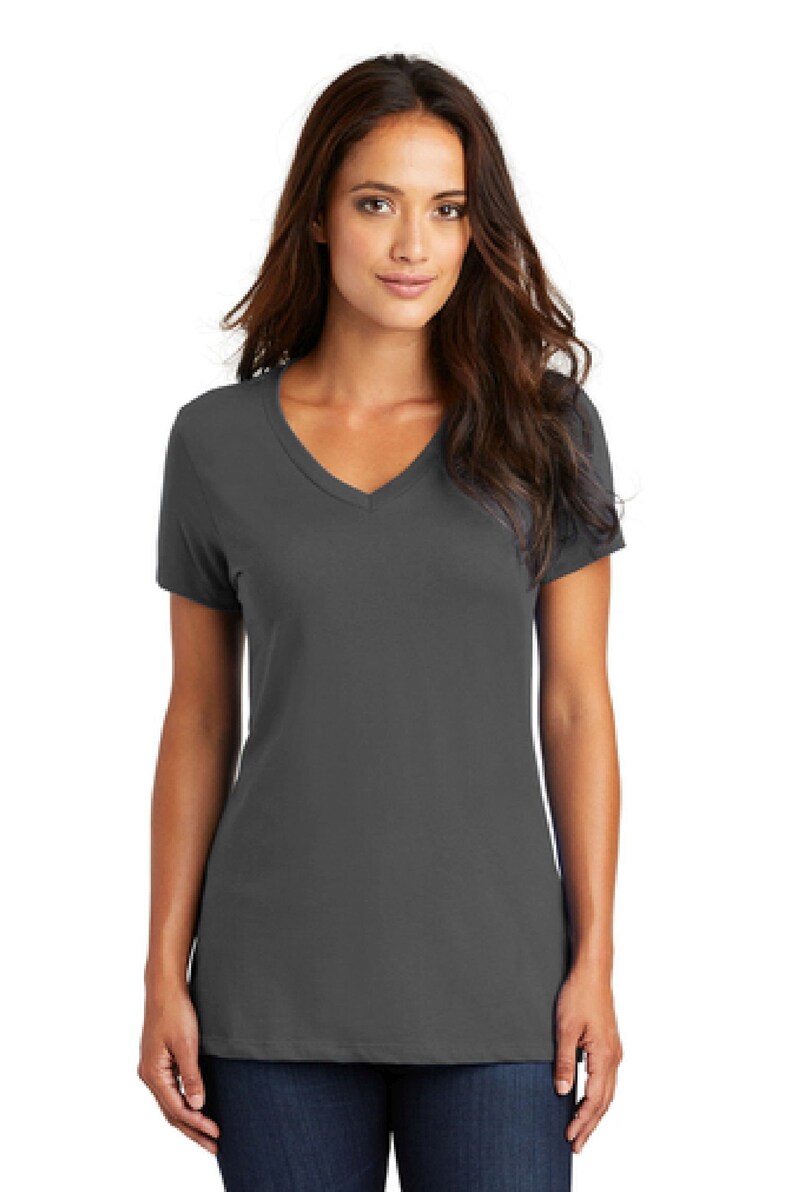 V Neck Top Womens Short Sleeve Birds of Prey Great Horned Owl 20893