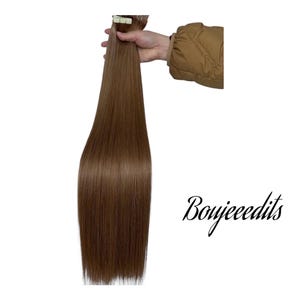 カスタムカラーテープインヘアエクステンション – 100%バージン人毛 | シームレス | 軽量 | 染色可能