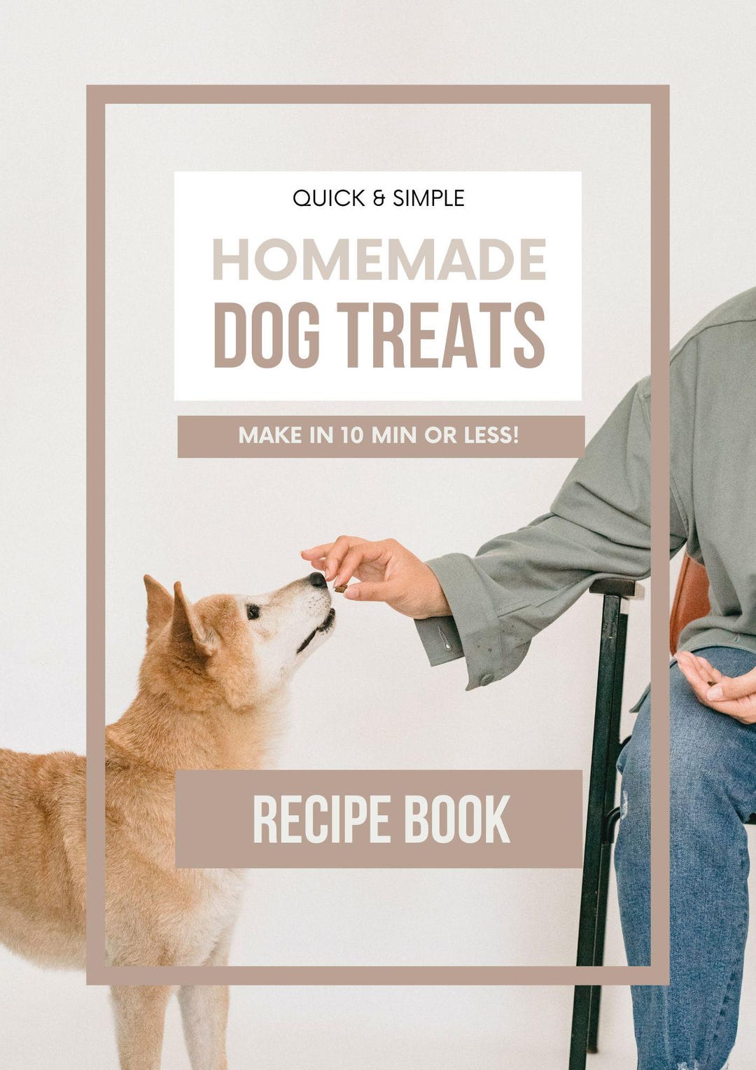 Homemade Dog Treats - Recipe Book Printable - Pet Recipes - Healthy Dog ...