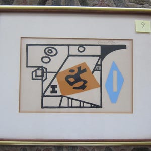 Ivy League – Stuart Davis (1894-1964) – Original Print – American Modernist Art