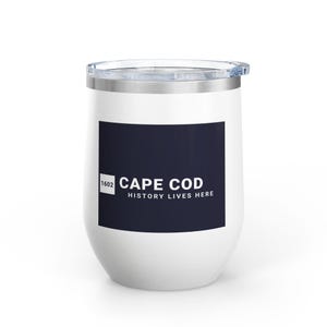 Cape Cod Wine Tumbler, 12oz