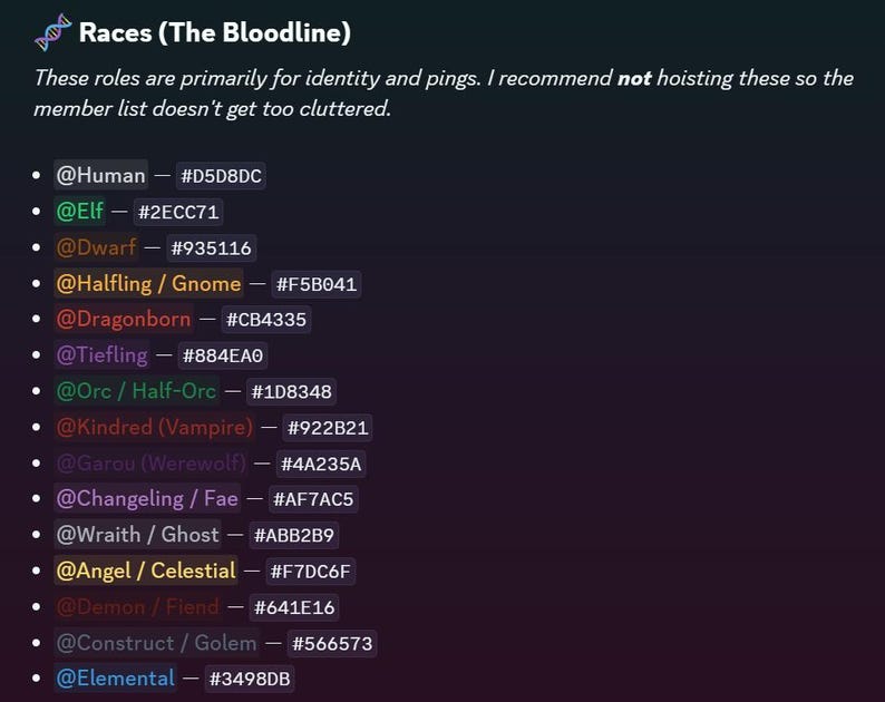 Discord Server Template | Pre-built Roleplay Based | 40+ Channels ...