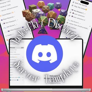 Modèle de serveur Discord | Configuration du jeu de rôle