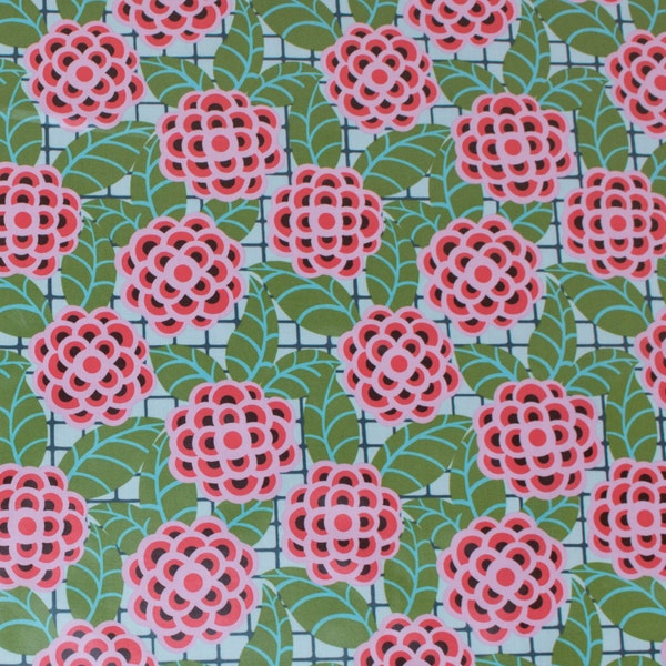 LAMINATED Cotton  - Tea Rose, 56" Wide, BPA & PVC Free