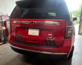 Reflective Chevron Vinyl Decal Set: 10"x13" Safety Stickers