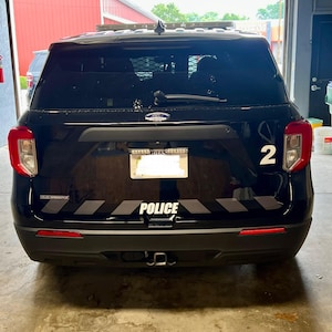 ORALITE Reflective Chevron Decal Set: Universal Fit, 3" x 23.5"