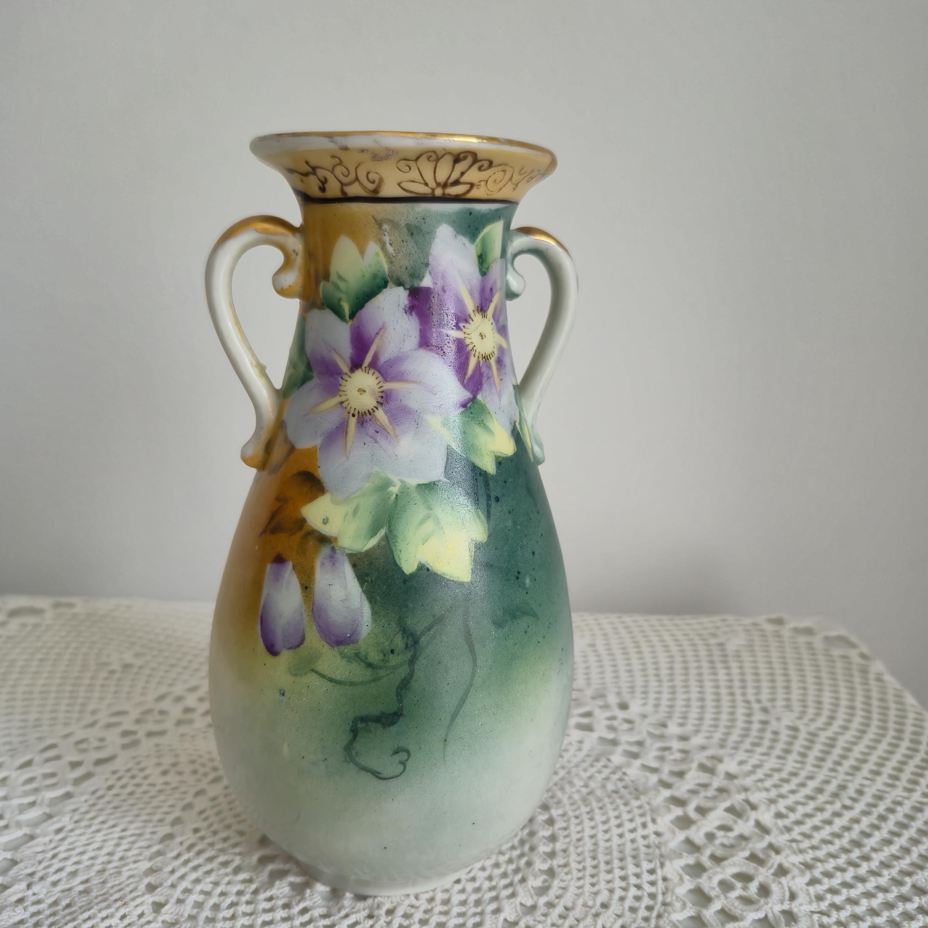 Antique nippon vase - Etsy 日本