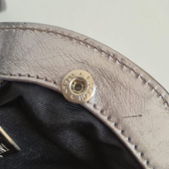 Vintage Silvano Biagini Silver Python Leather Sho… - image 8