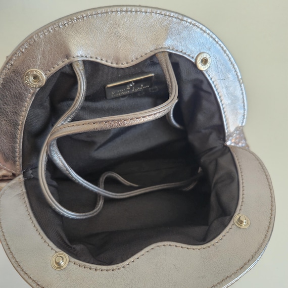 Vintage Silvano Biagini Silver Python Leather Sho… - image 10