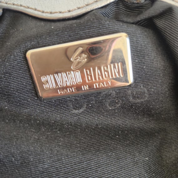 Vintage Silvano Biagini Silver Python Leather Sho… - image 3