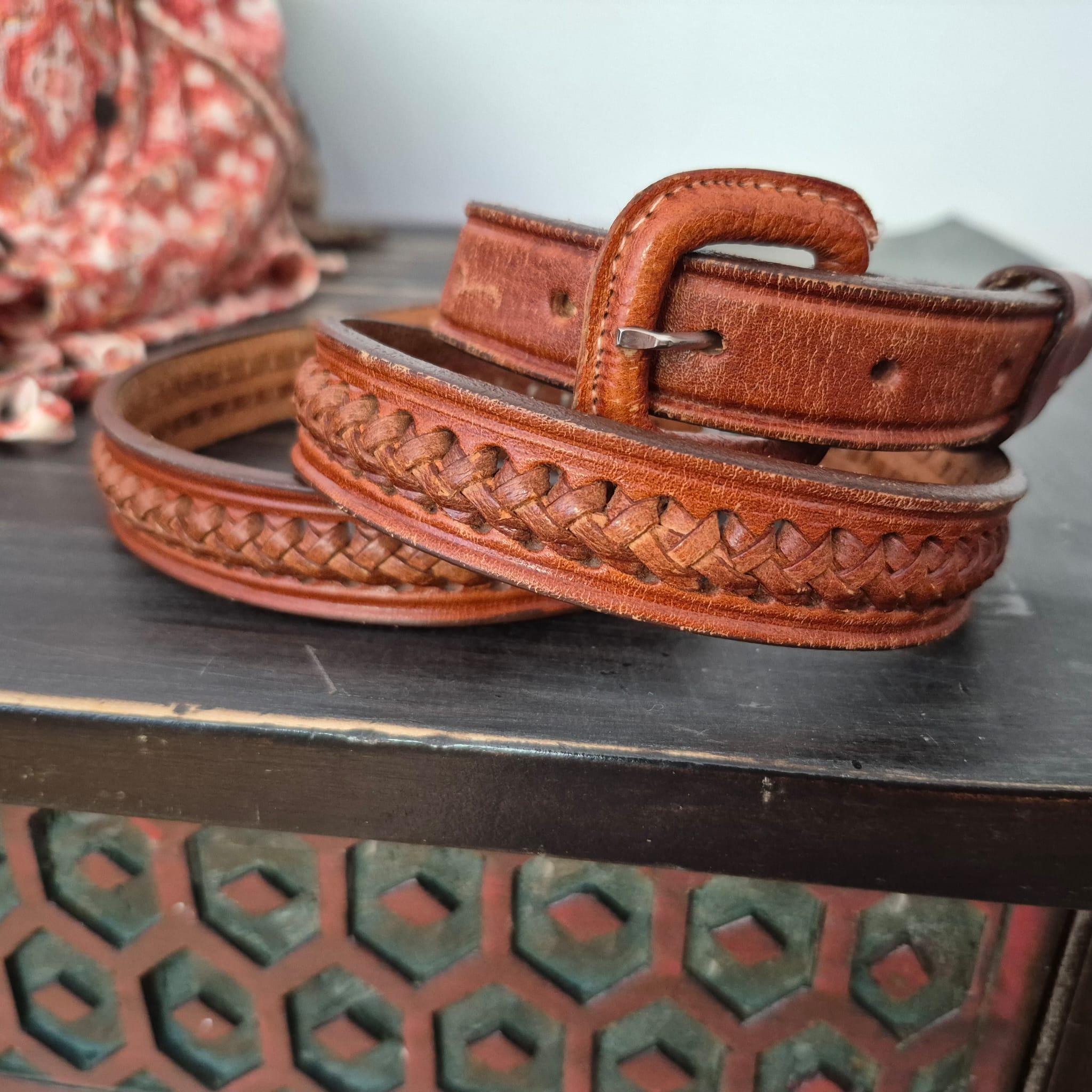 人気ブランド Western 70s Belt Canada Etsy - 小物