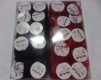 Trendsetter Yarns 10 each Red and Black