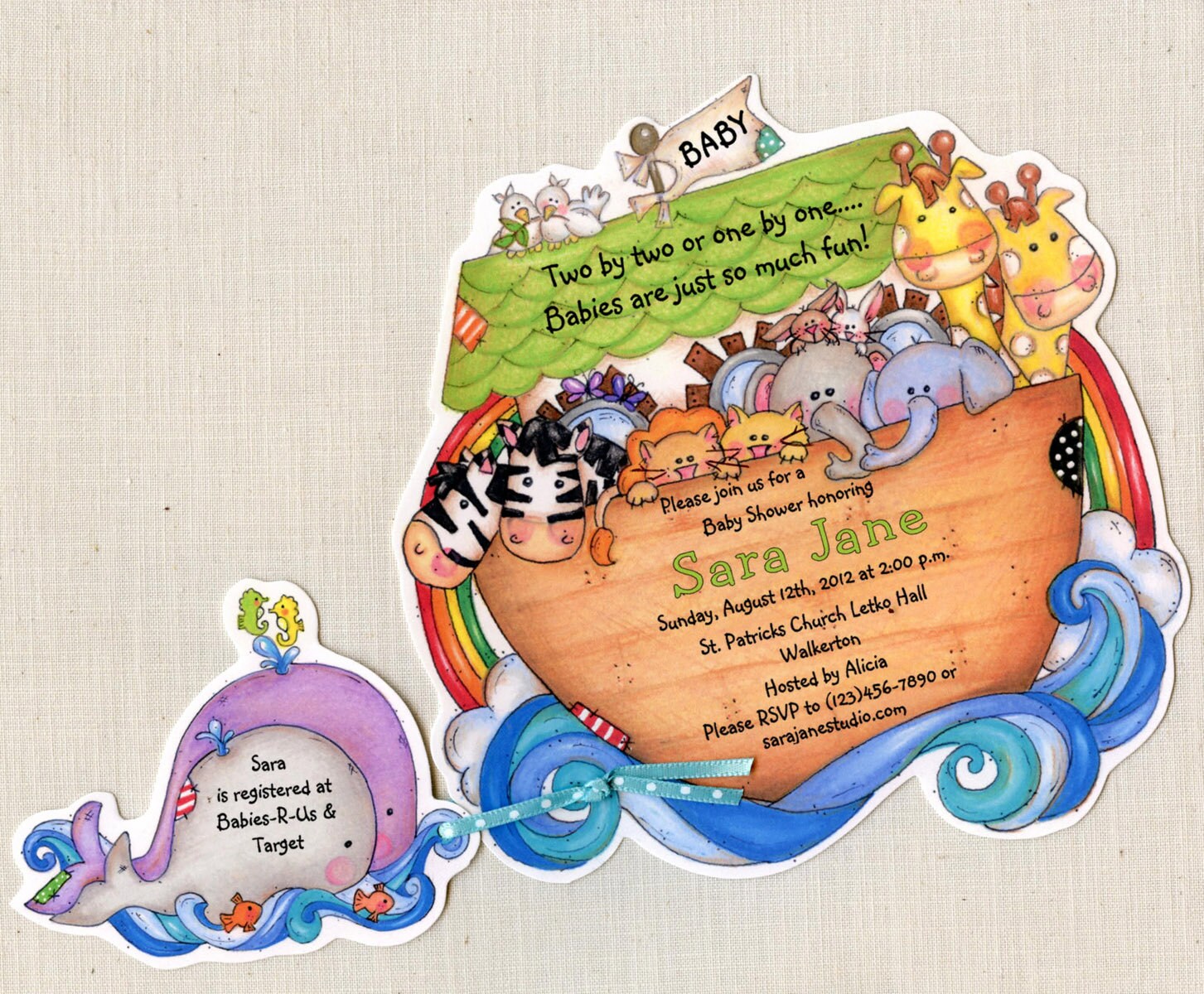 40 Noah S Ark Invitations Baby Shower Invitations Etsy 40 Noah S Ark Invitations Baby Shower Invitations Etsy