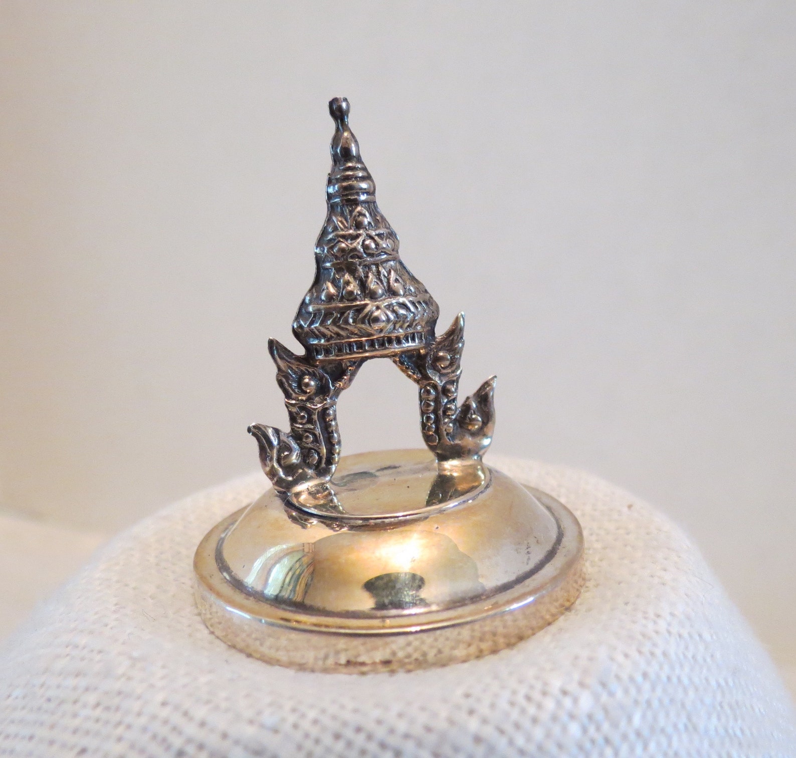 Siam Sterling Silver Weighted Place Card Holders Set of 4 Etsy