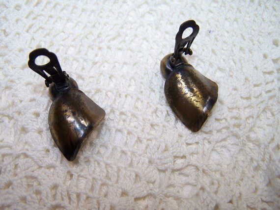 RARE Gingko Leaf Multicolor Large Rhinestone Broo… - image 15