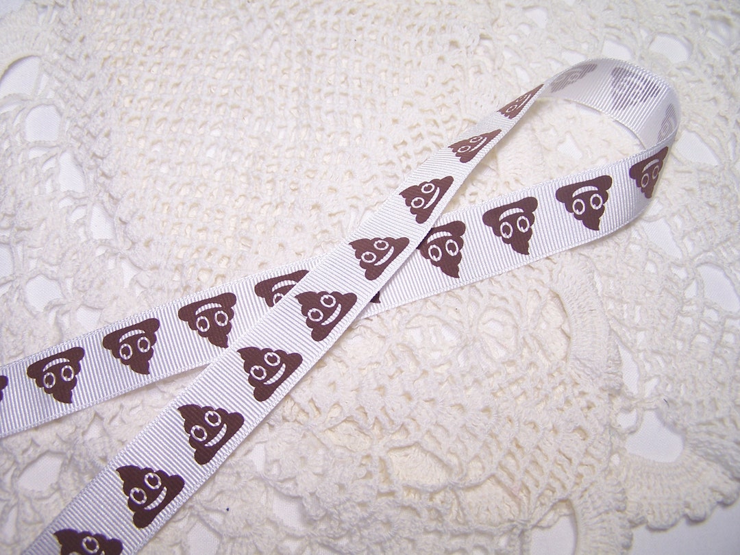 Cute Baby Poop Ribbon, 3 Yards, Great for Crafts, Bows and Gift ...