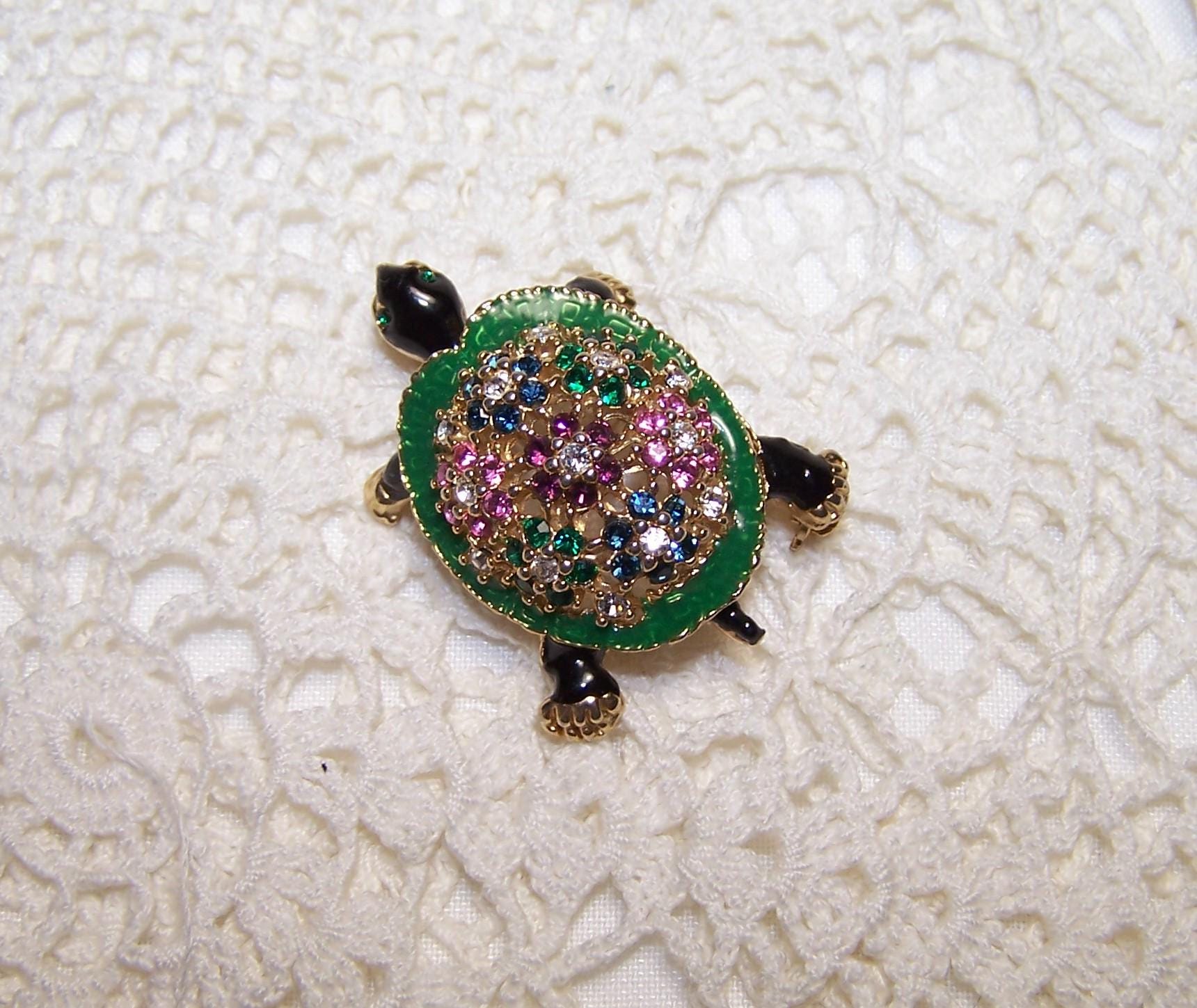 Ciner Flower Brooch - Etsy
