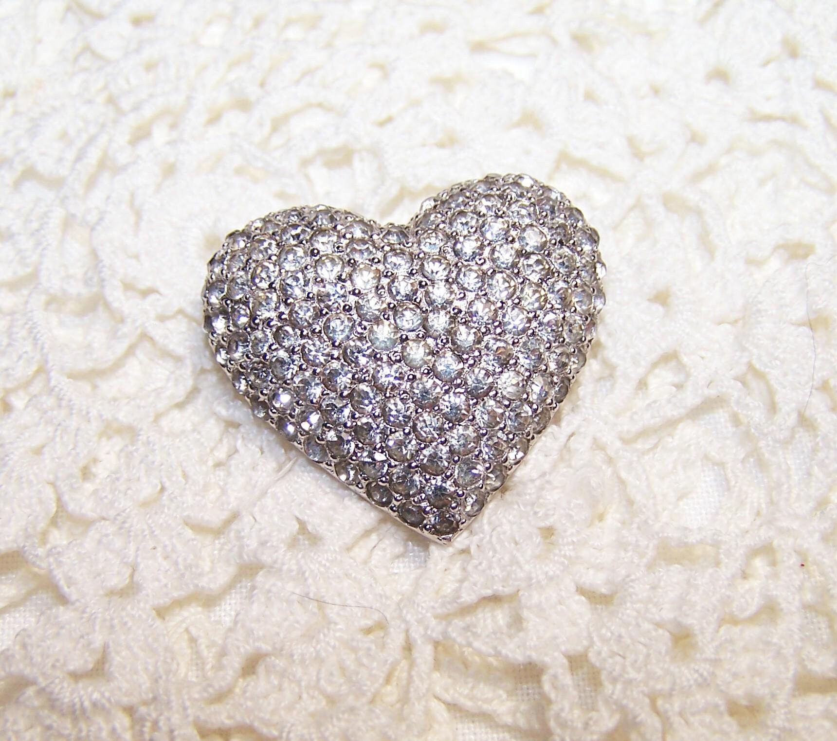 Juliana Heart Brooch - Etsy