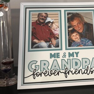 Me & My Grandpa 8&quot;x8&quot; Photo Mat