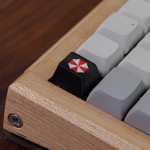 Resident Evil – Umbrella Corp Keycap – 3D Printed Artisan Keycap – MX Cherry Compatible