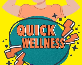 Quick Wellness eBook | Natural Living, Holistic Health, Self-Care (Digital Download)