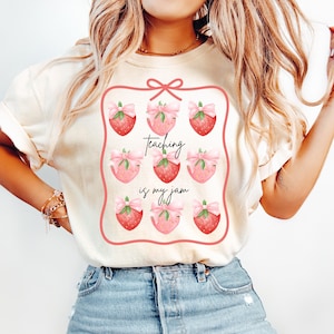 Comfort Colors Teacher Shirt: Soft Cotton Tee, Teacher Appreciation Gift