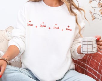 HOA HOA HOA Comfort Colors® T-Shirt, Cozy Season Sweatshirt, Book Lover Tee, Forks T-Shirt, Funny Shirt, Inspired Tee