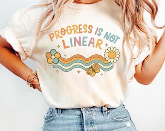 Comfort Colors SPED Teacher Shirt: Progress Is Not Linear