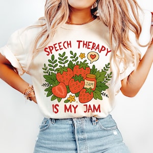 Comfort Colors SLP Shirt: Groovy Speech Language Pathologist Tee