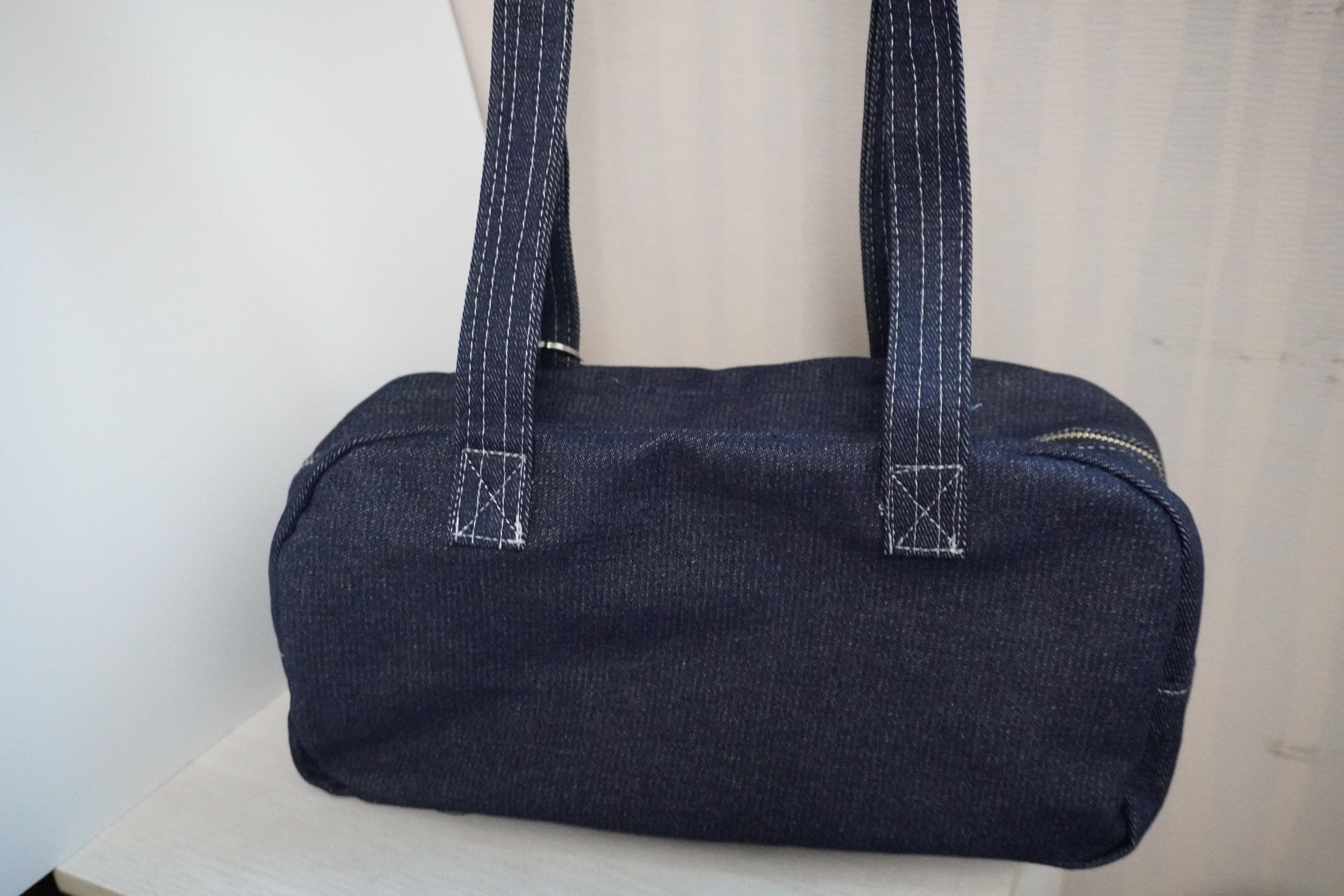 DIY Boston Bag Sewing Pattern PDF - Easy Step-by-step