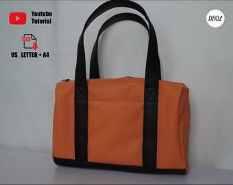 DIY Nomad Tote Bag Sewing Pattern: Beginner-Friendly PDF (Digital Download)