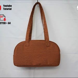 DIY Boston-tas naaipatroon pdf - eenvoudige stapsgewijze zelfstudie (A4/US Letter) | DDOL_BAG
