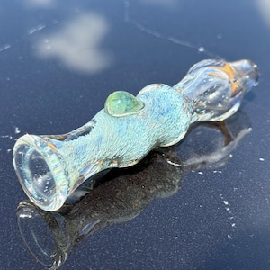 Glass Blown Chillum Pipe