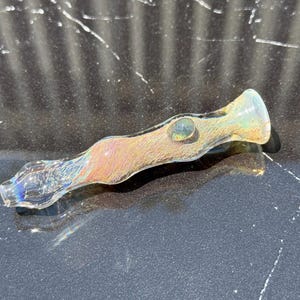 Glass Blown Chillum Pipe